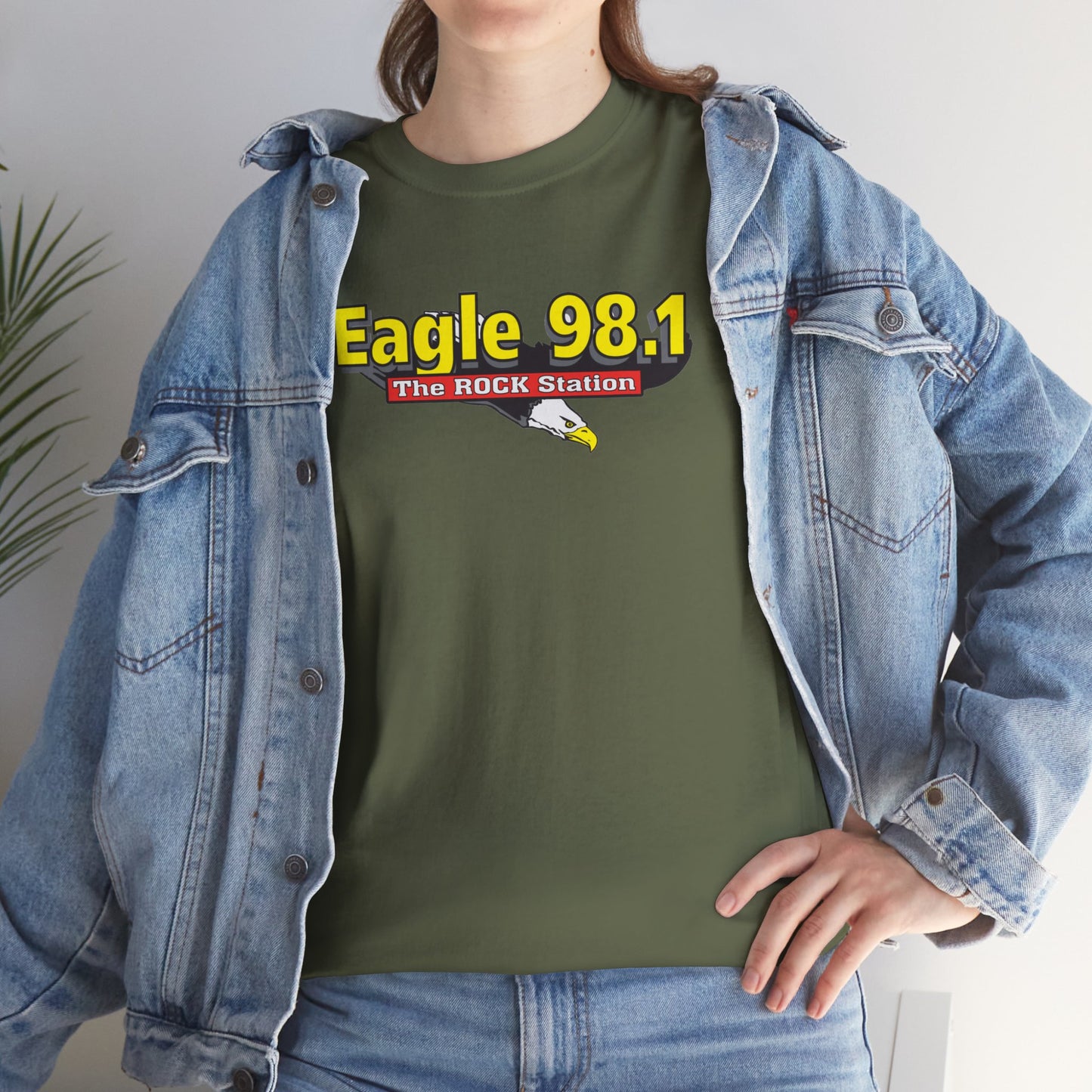 Eagle 98.1 Unisex Heavy Cotton Tee