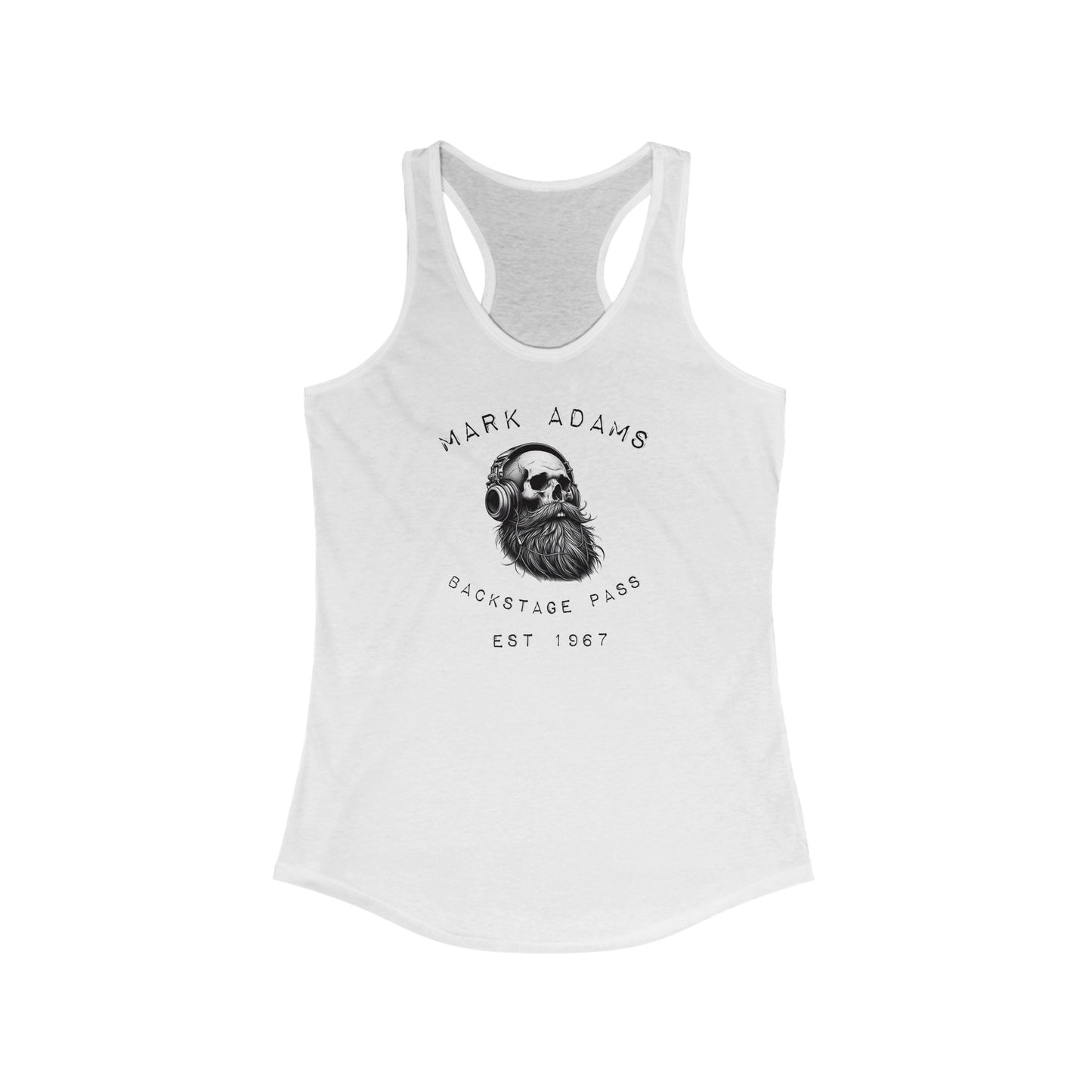 Backstage Pass Women's Ideal Racerback Tank