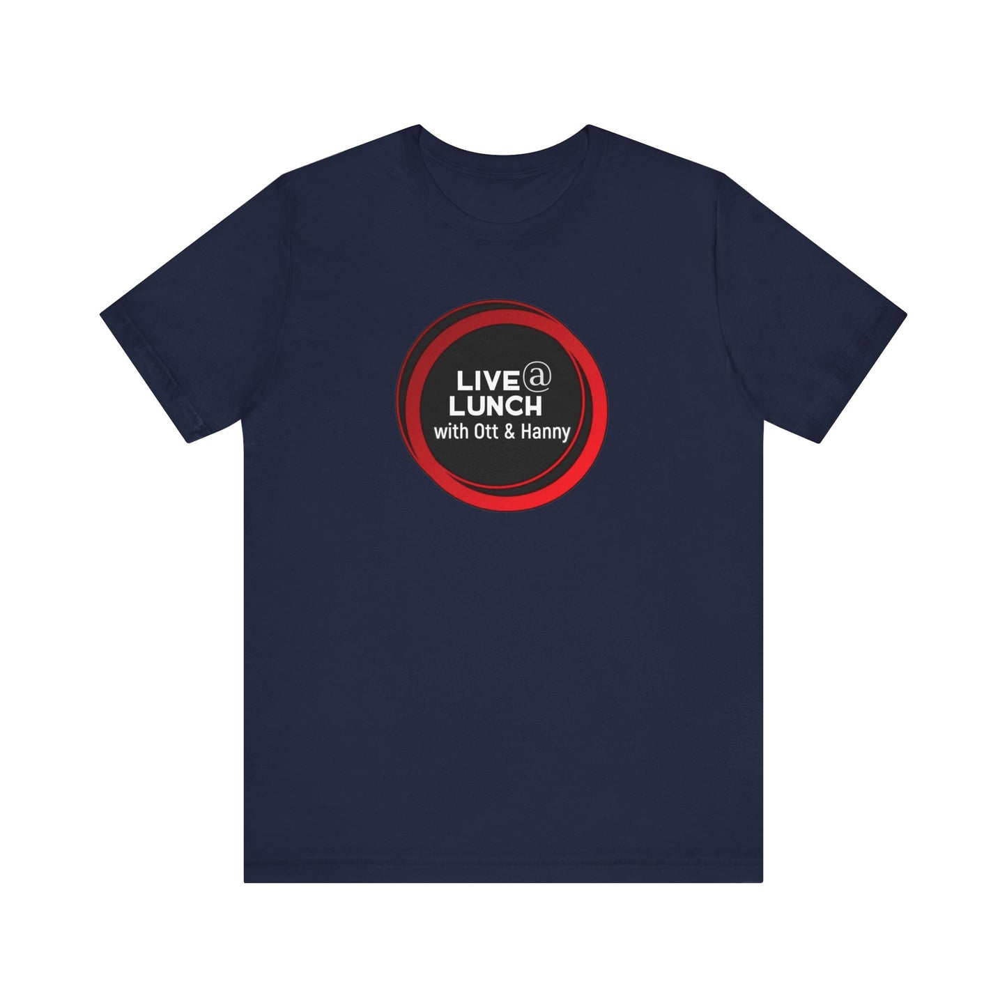 Live @ Lunch Unisex Jersey Short Sleeve Tee