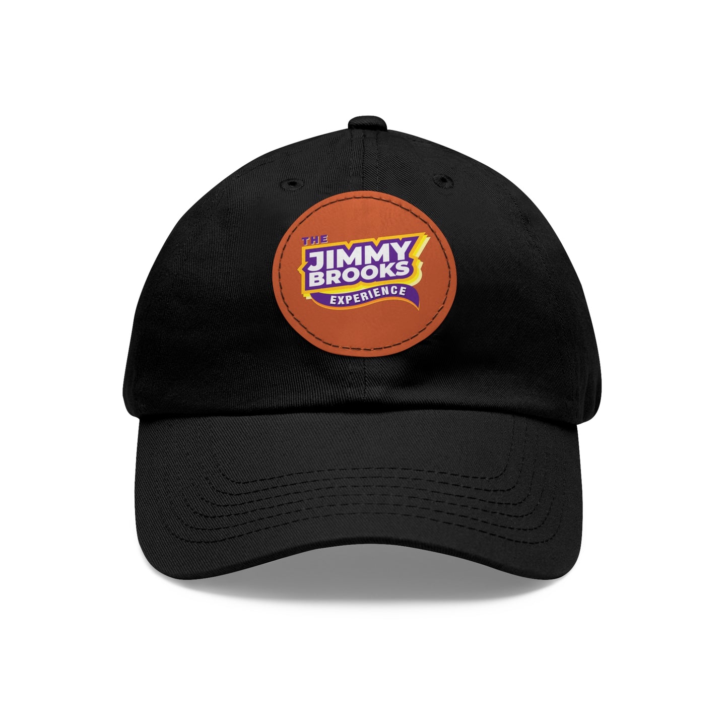 The Jimmy Brooks Experience Dad Hat with Leather Patch (Round)