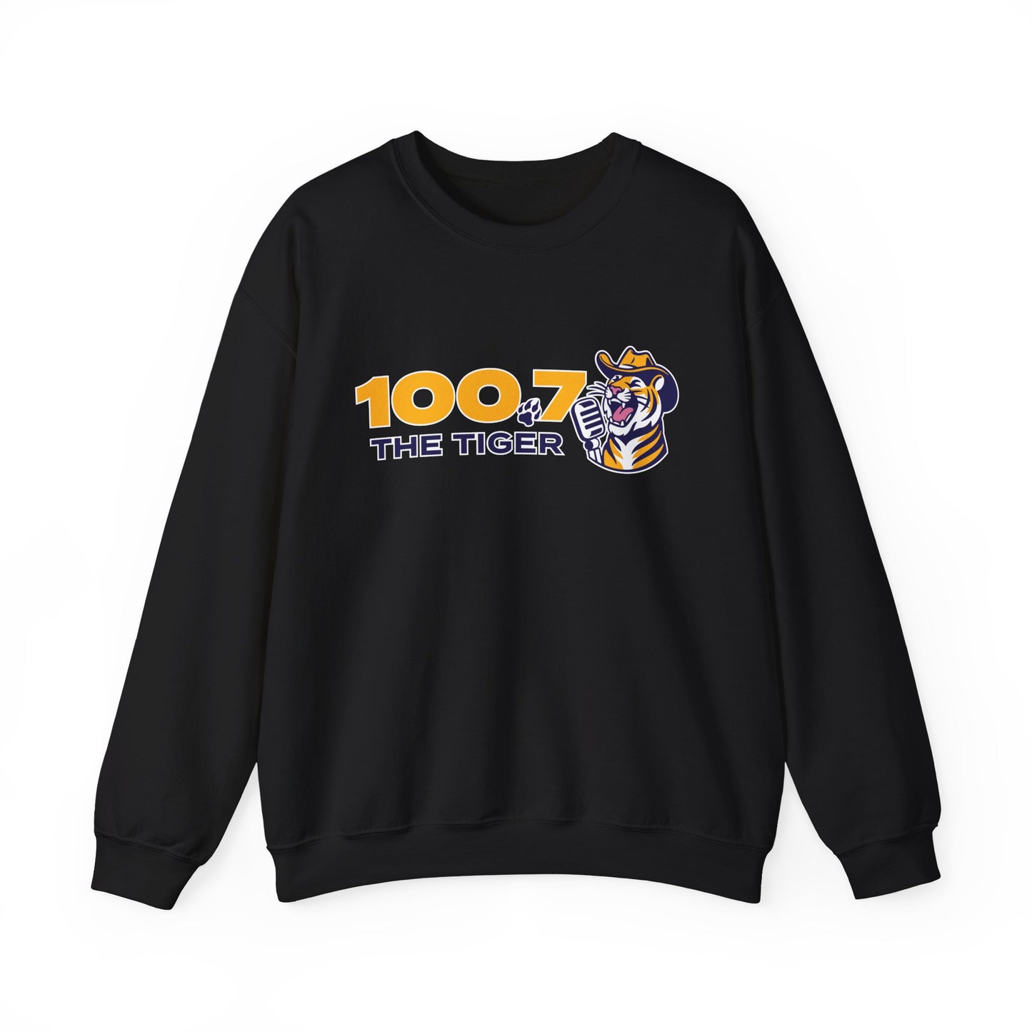 100.7 The Tiger Unisex Heavy Blend™ Crewneck Sweatshirt