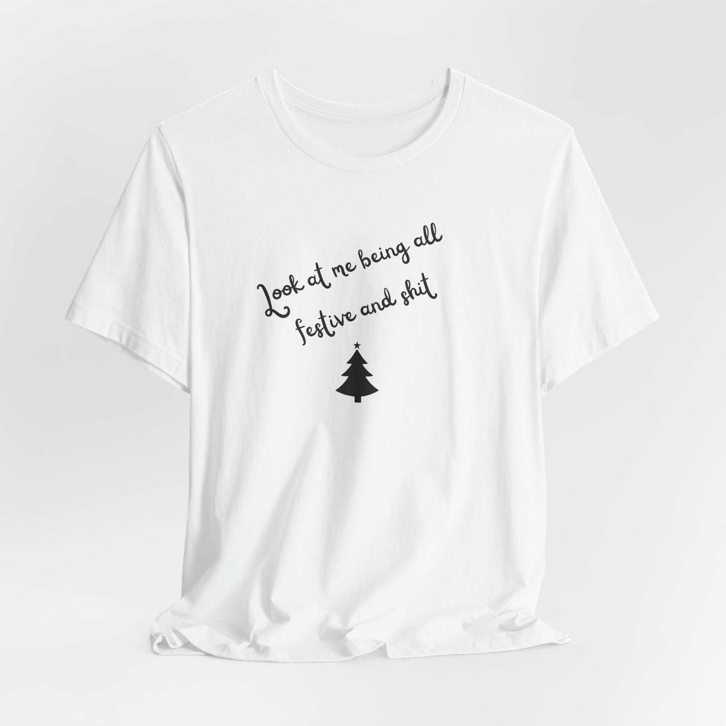 Festive & Shit Unisex Jersey Short Sleeve Tee