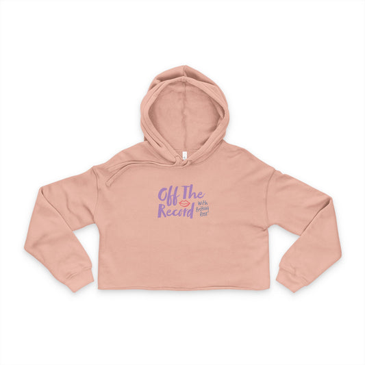 Cozy Women's Cropped Hoodie | Perfect for Casual Days, Gift for Friends, Fun Parties, Great for Events, Unique Style