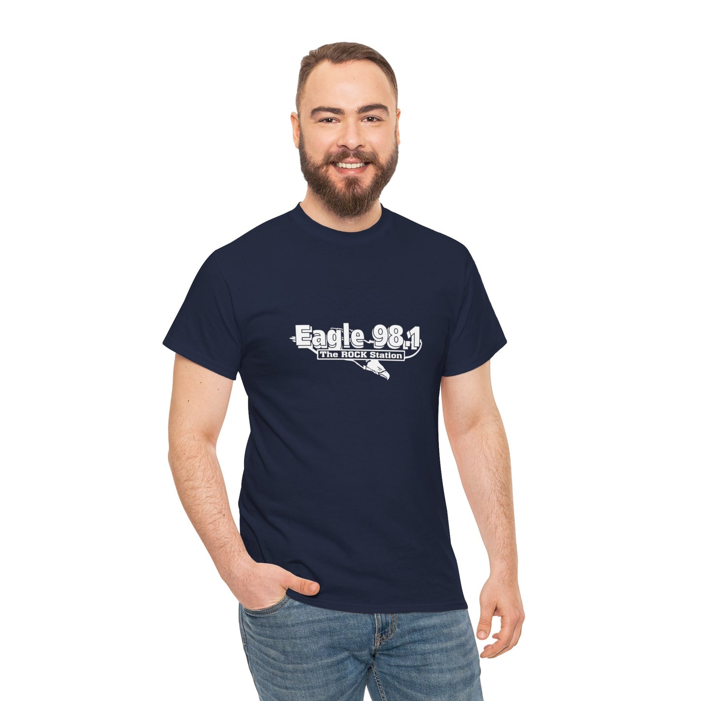 Eagle 98.1 Unisex Heavy Cotton Tee