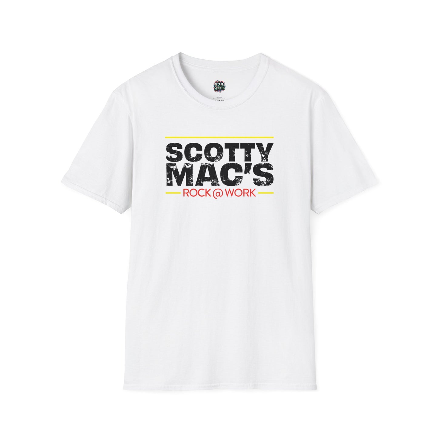 Scotty Mac's Rock at Work Unisex Softstyle T-Shirt