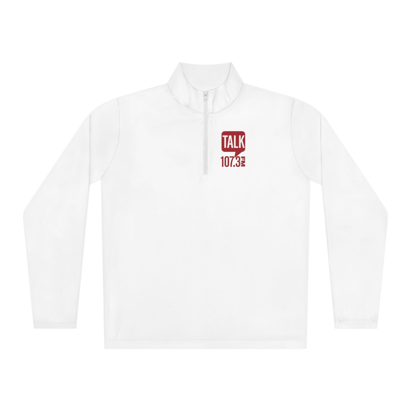 Talk 107.3 Unisex Quarter-Zip Pullover