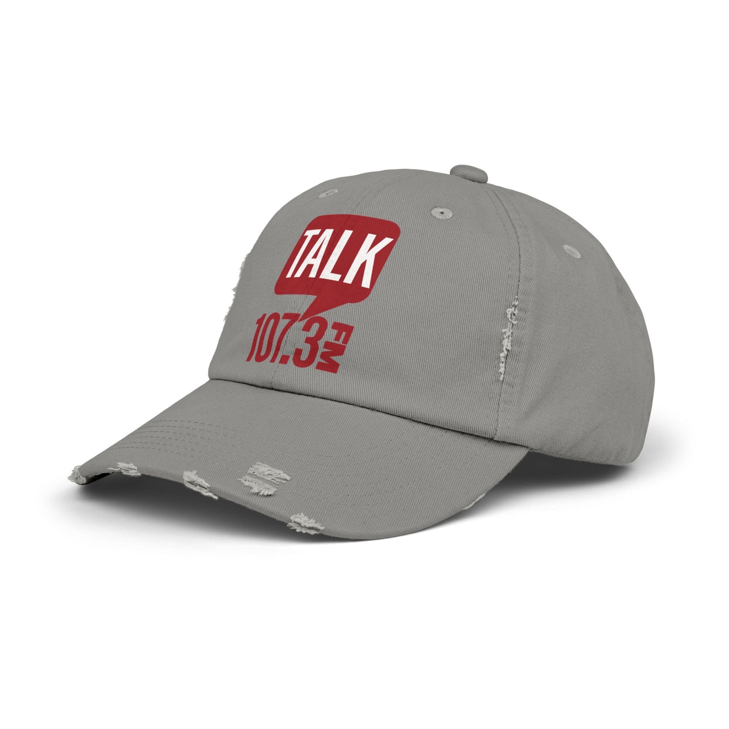 Talk 107.3 Unisex Distressed Cap