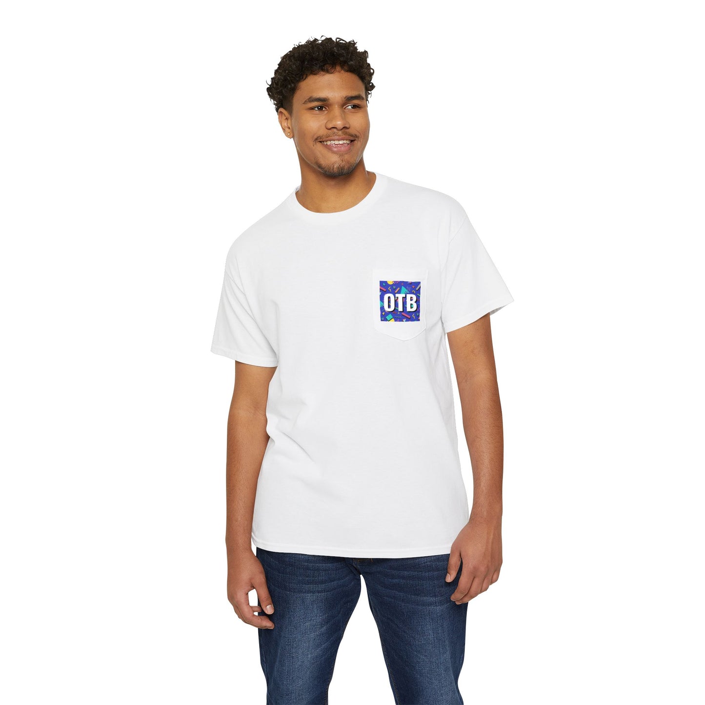 OTB Unisex Heavy Cotton Pocket Tee