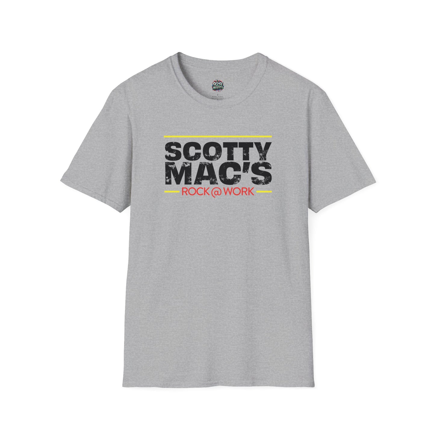 Scotty Mac's Rock at Work Unisex Softstyle T-Shirt