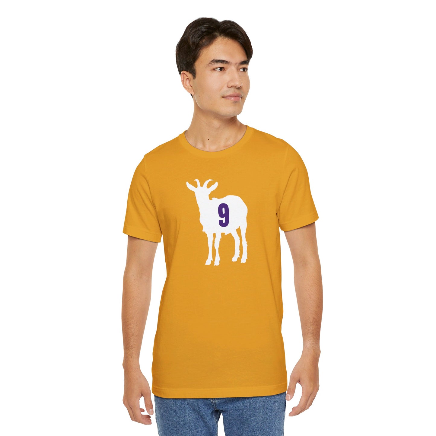 #9 GOAT Unisex Jersey Short Sleeve Tee