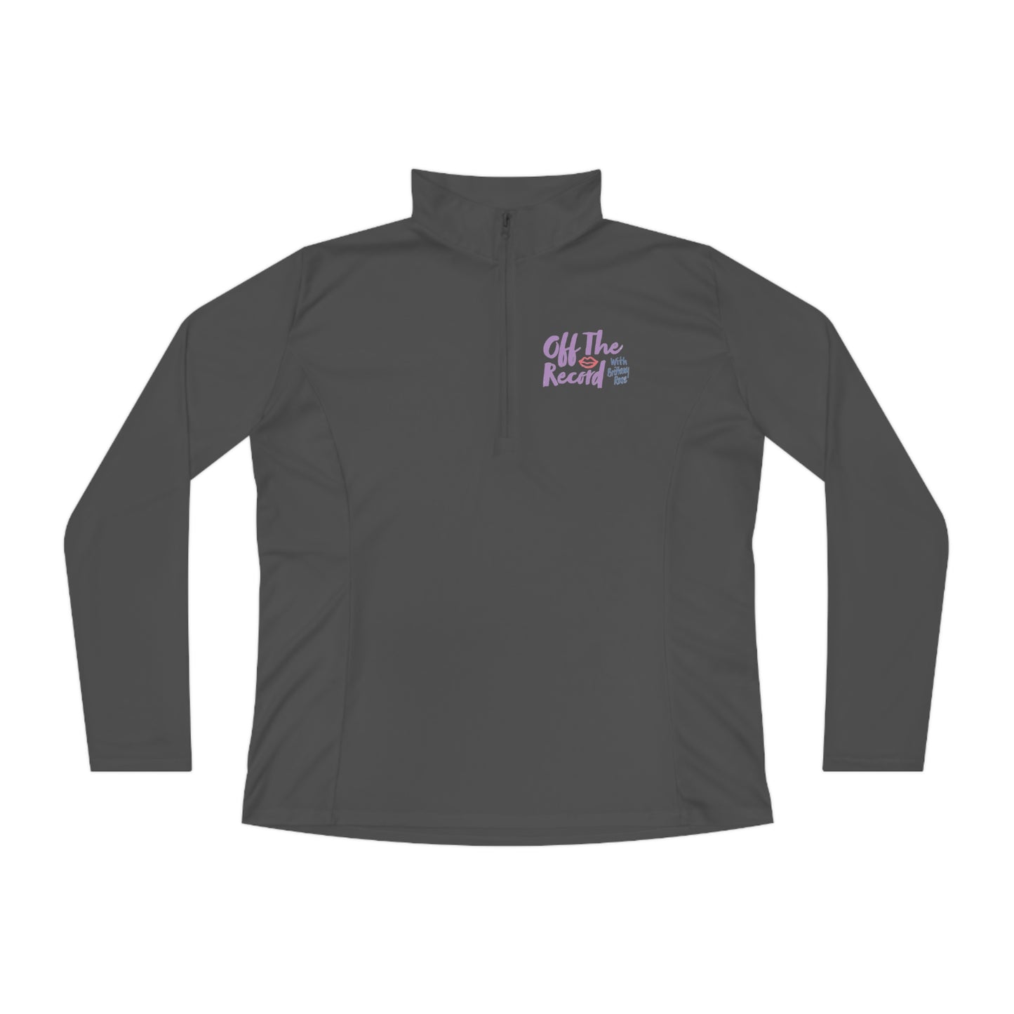 Off The Record Ladies Quarter-Zip Pullover