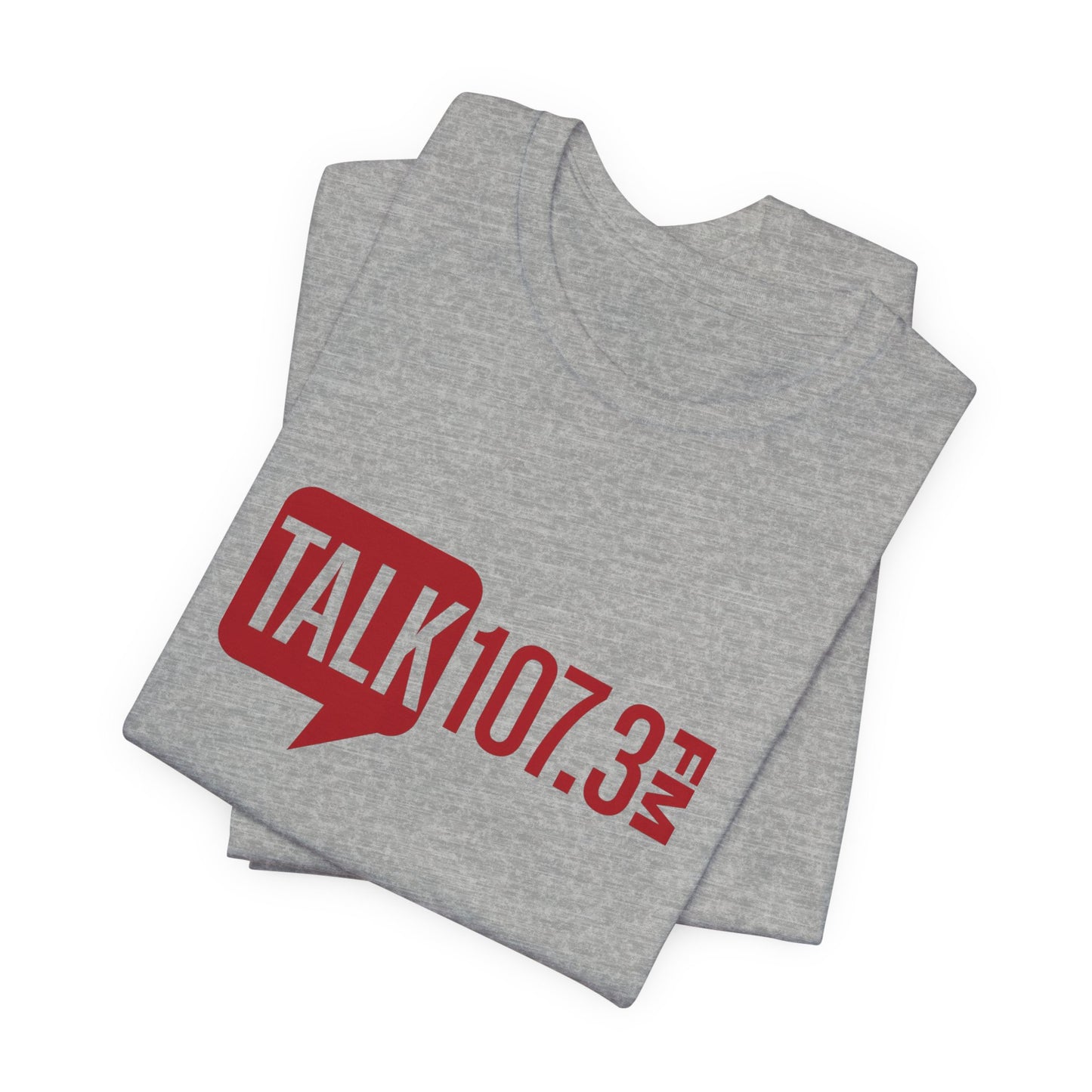 Talk 107.3 Unisex Jersey Short Sleeve Tee