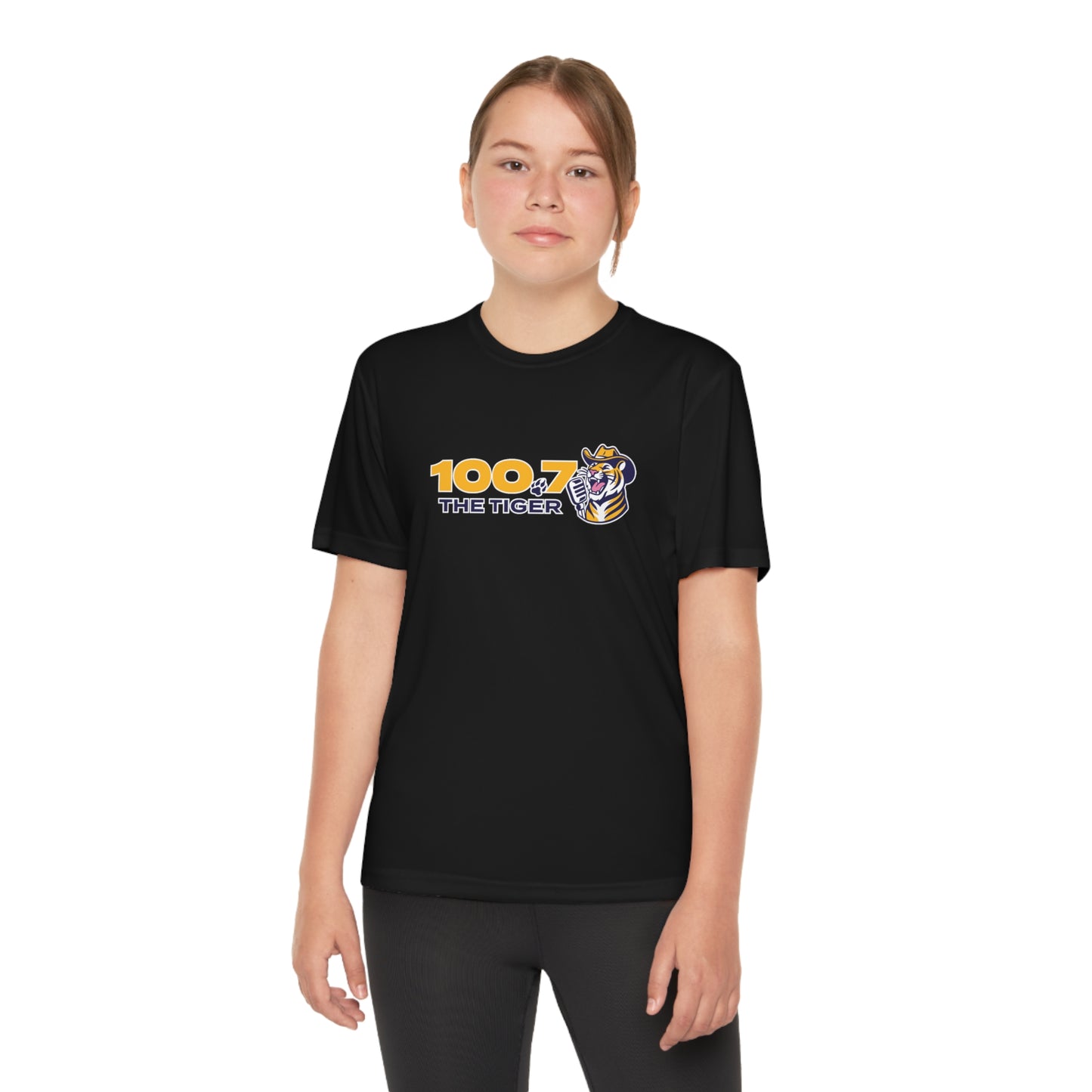 100.7 The Tiger Youth Competitor Tee