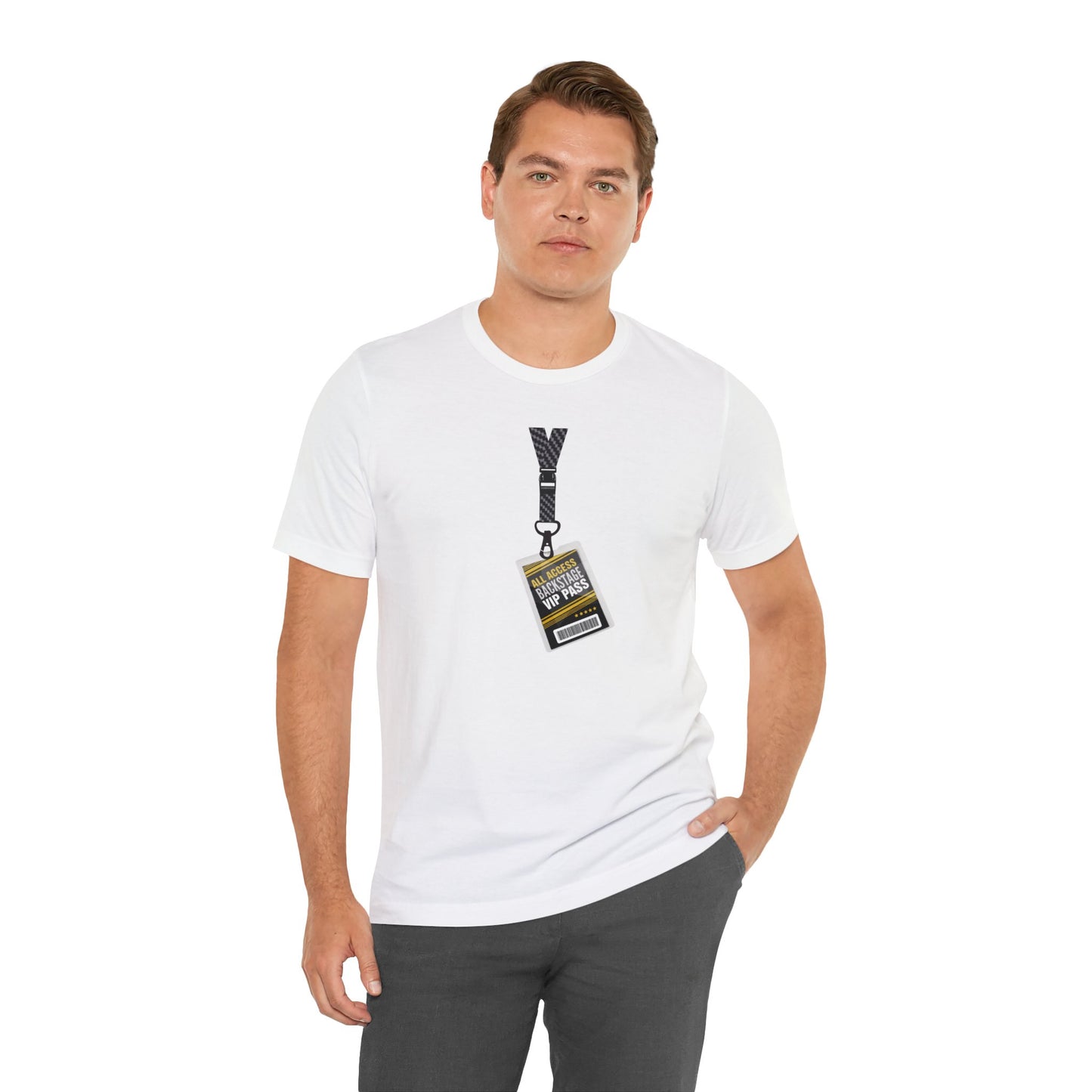 Backstage Pass Unisex Jersey Short Sleeve Tee