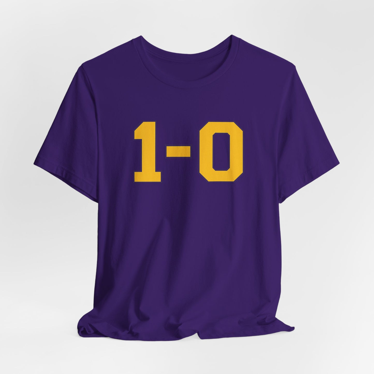 1-0 Unisex Jersey Short Sleeve Tee
