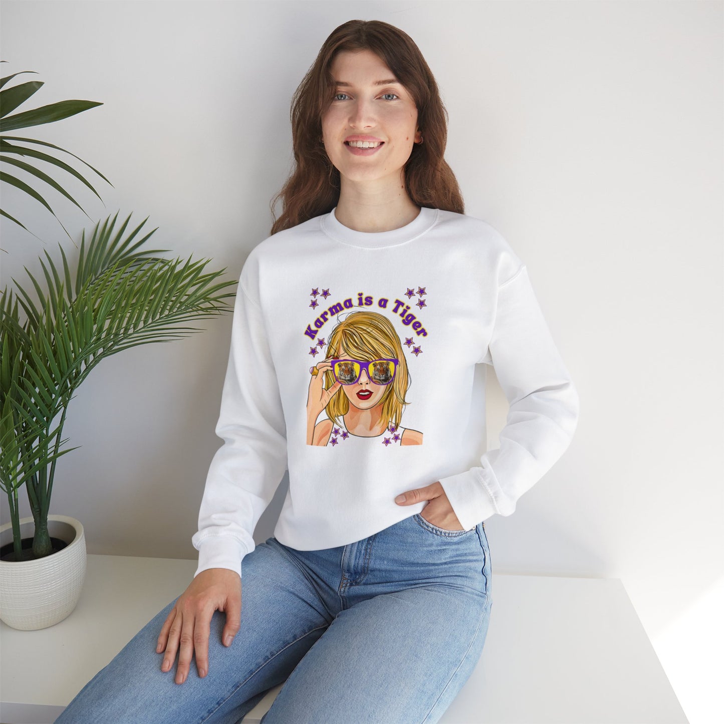 Tiger Tay Unisex Heavy Blend™ Crewneck Sweatshirt