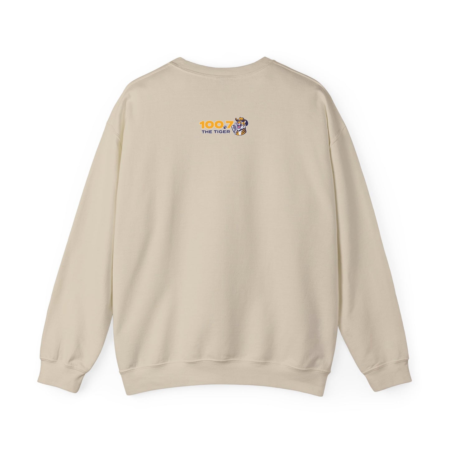 100.7 The Tiger Unisex Heavy Blend™ Crewneck Sweatshirt