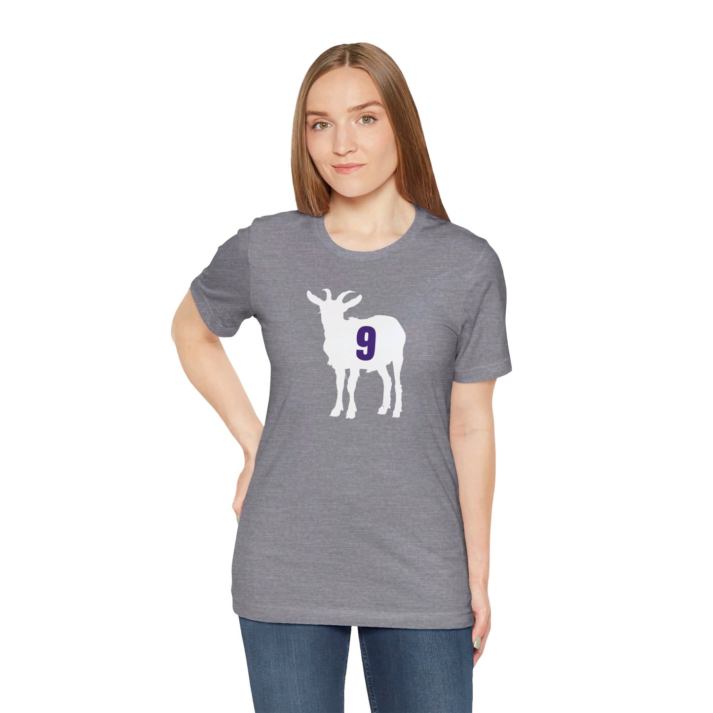 #9 GOAT Unisex Jersey Short Sleeve Tee