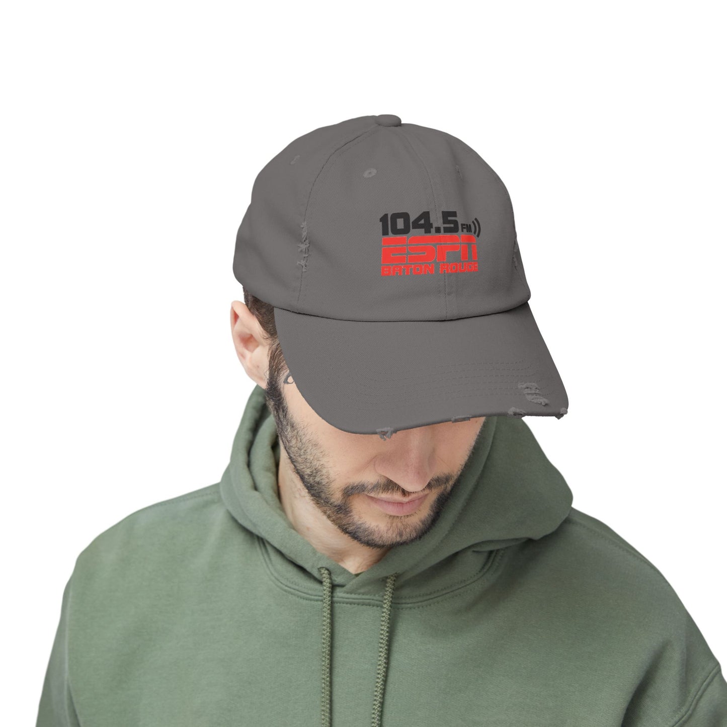 1045 ESPN Unisex Distressed Cap