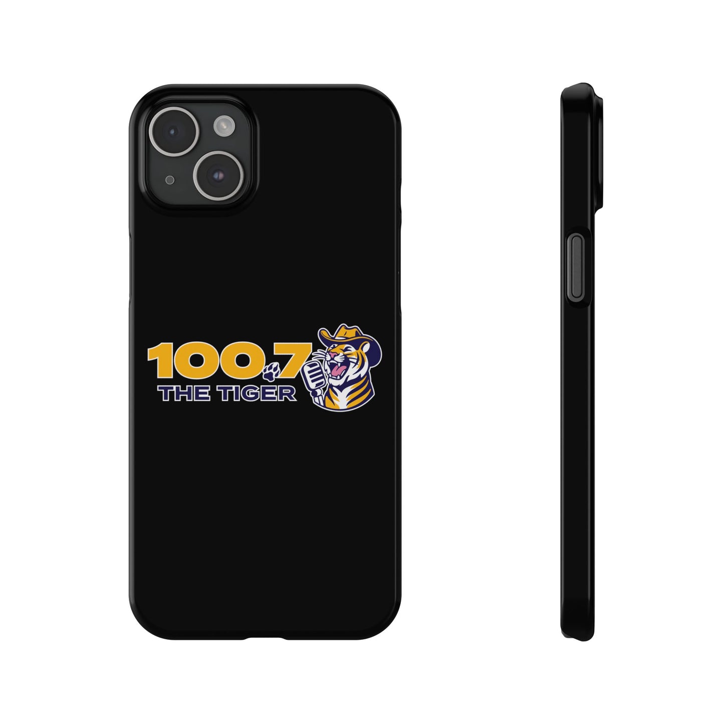 100.7 The Tiger Slim Phone Cases