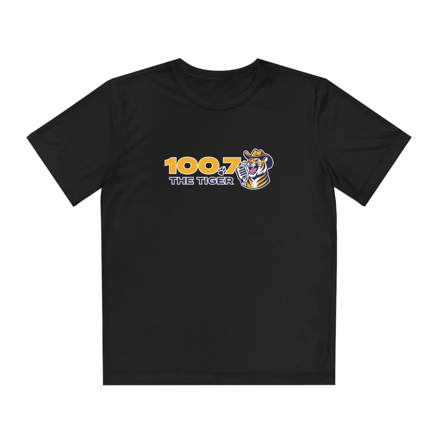 100.7 The Tiger Youth Competitor Tee