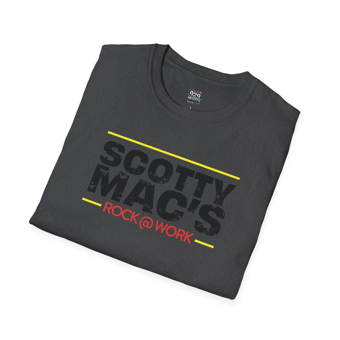 Scotty Mac's Rock at Work Unisex Softstyle T-Shirt