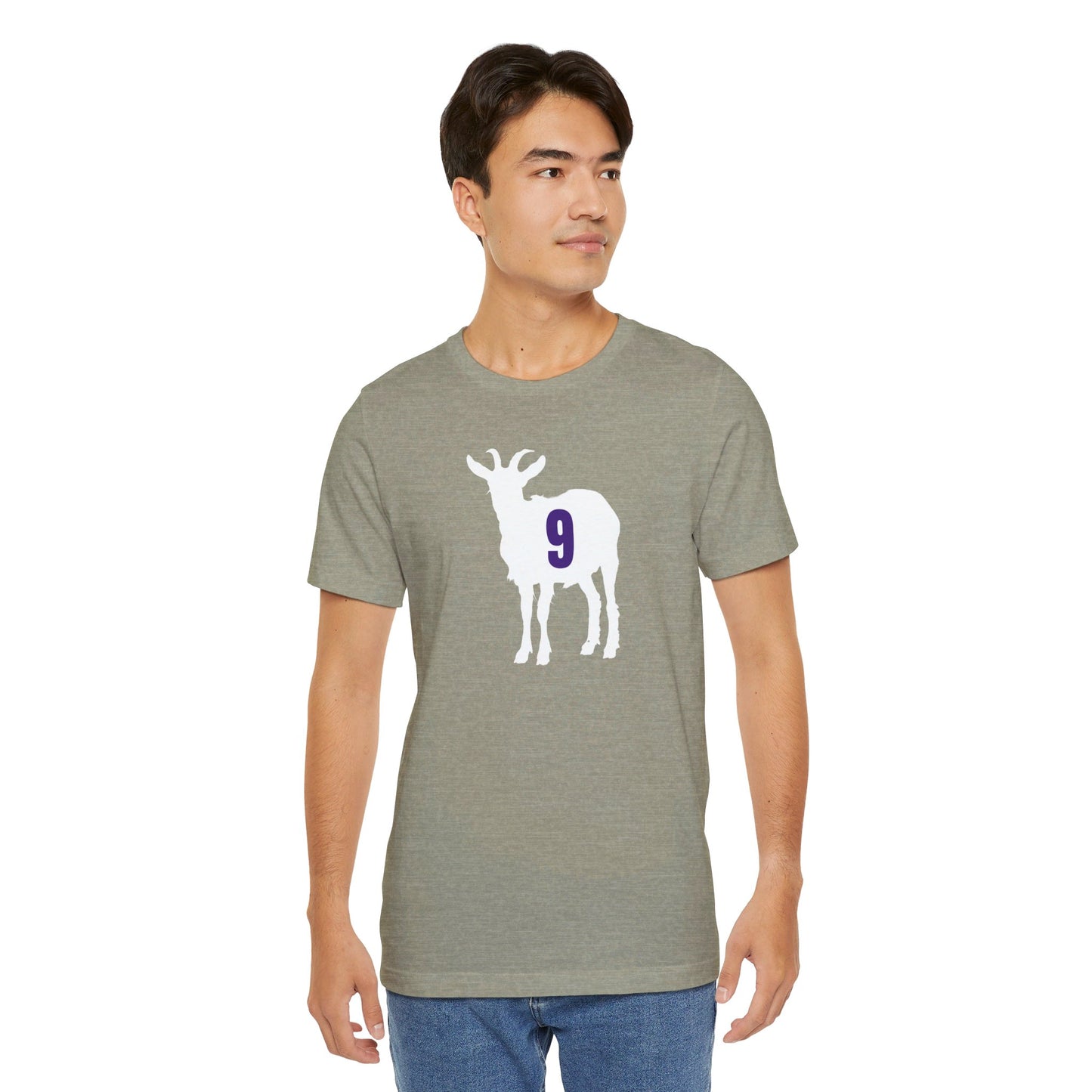 #9 GOAT Unisex Jersey Short Sleeve Tee