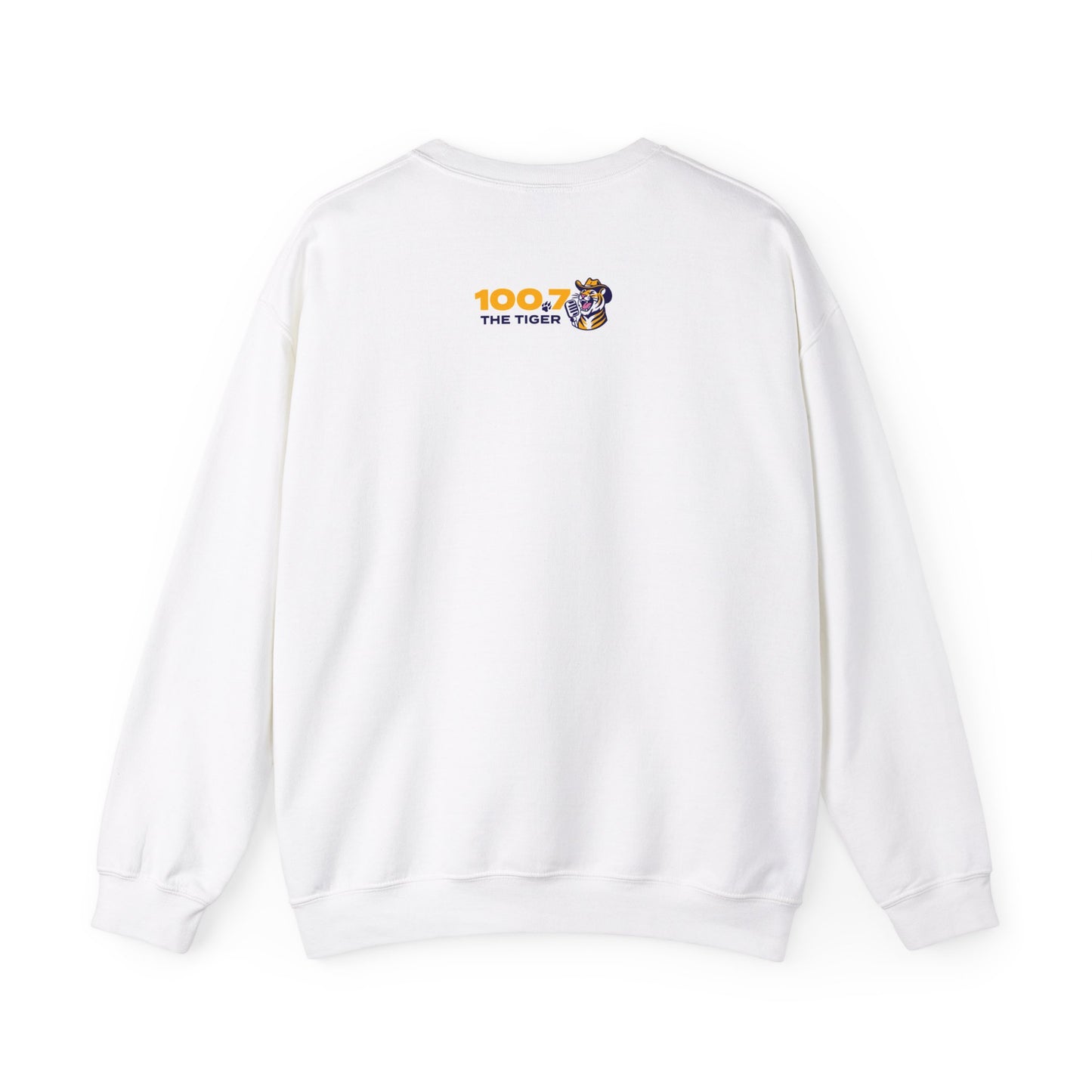 100.7 The Tiger Unisex Heavy Blend™ Crewneck Sweatshirt