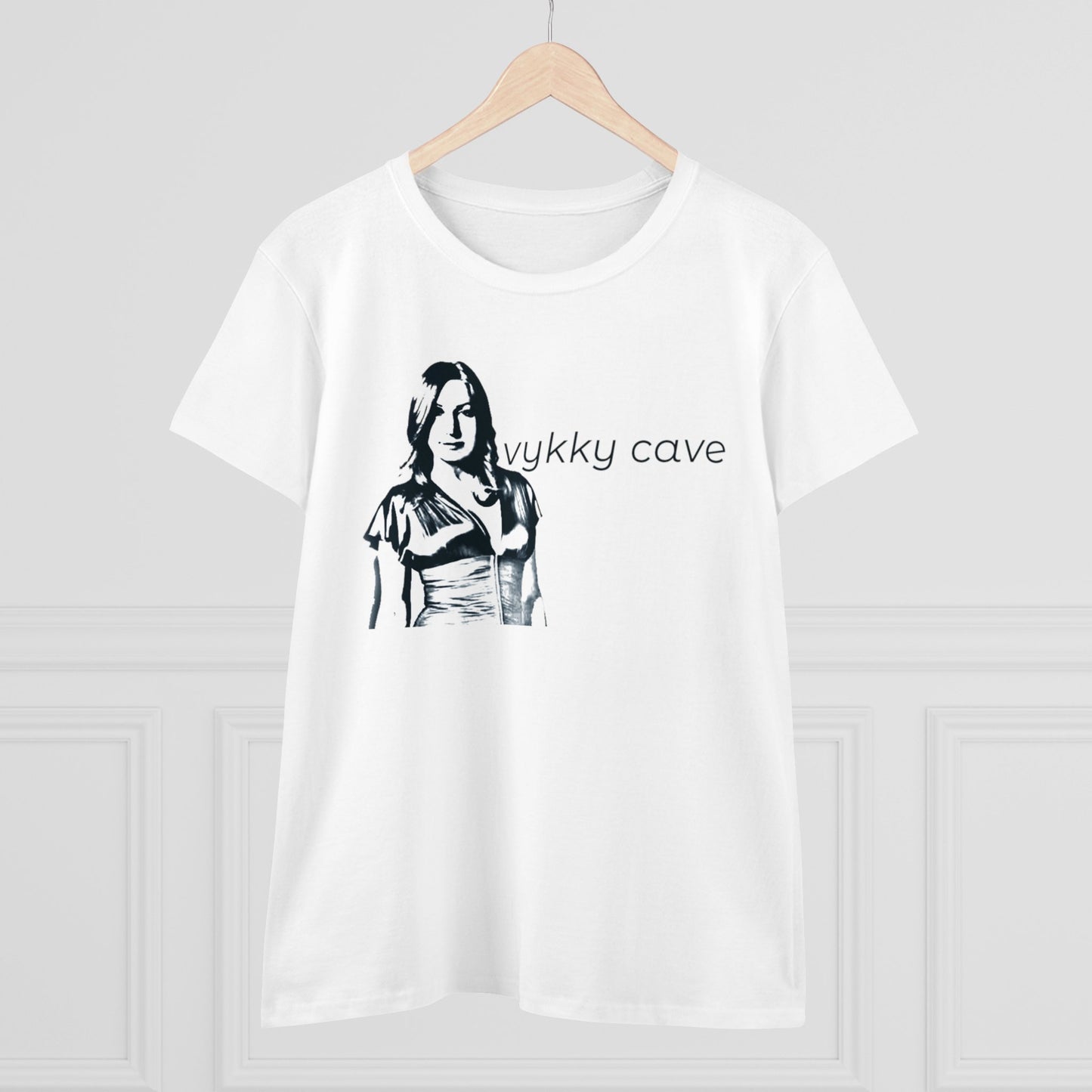 Vykky Cave Women's Midweight Cotton Tee