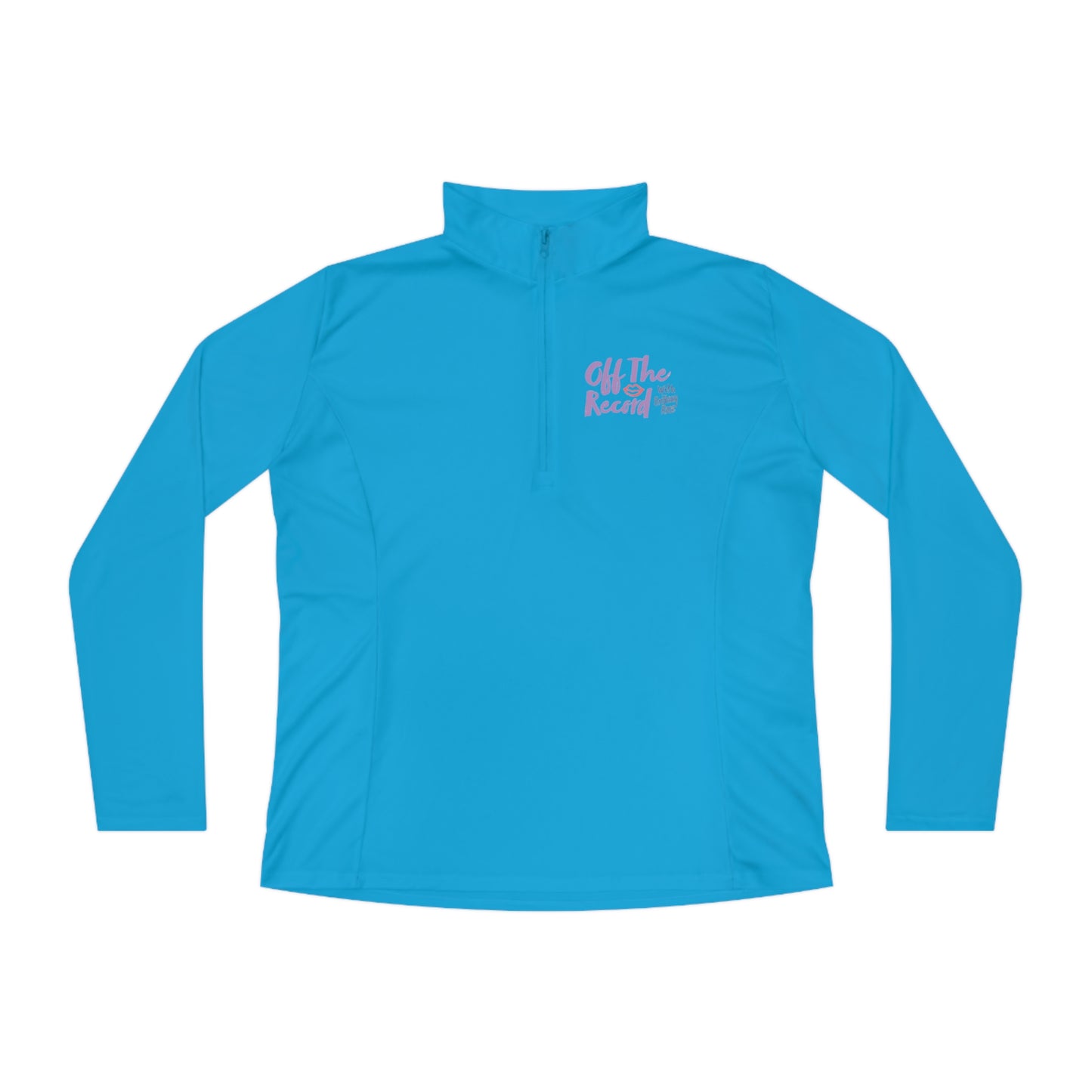 Off The Record Ladies Quarter-Zip Pullover