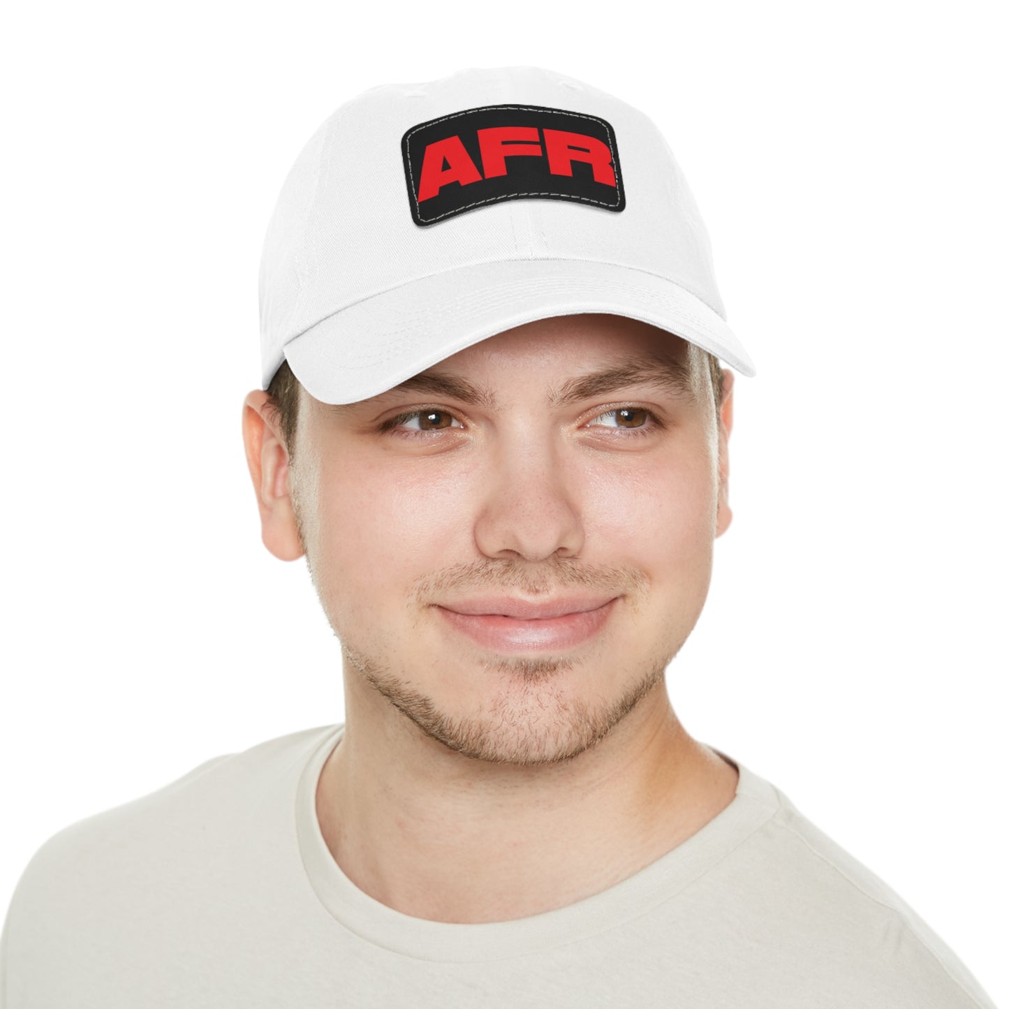 AFR Hat with Leather Patch (Rectangle)