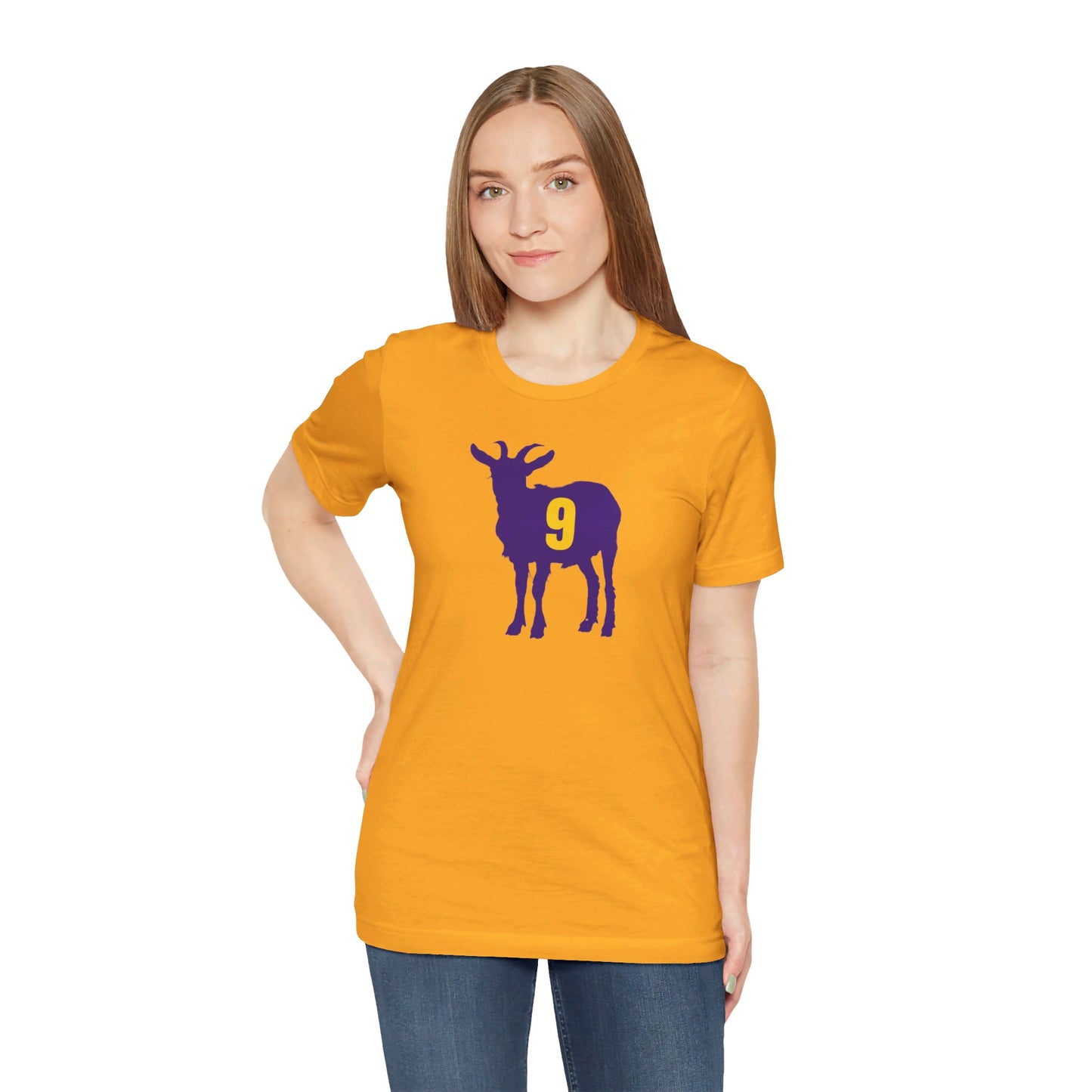 #9 GOAT Unisex Jersey Short Sleeve Tee