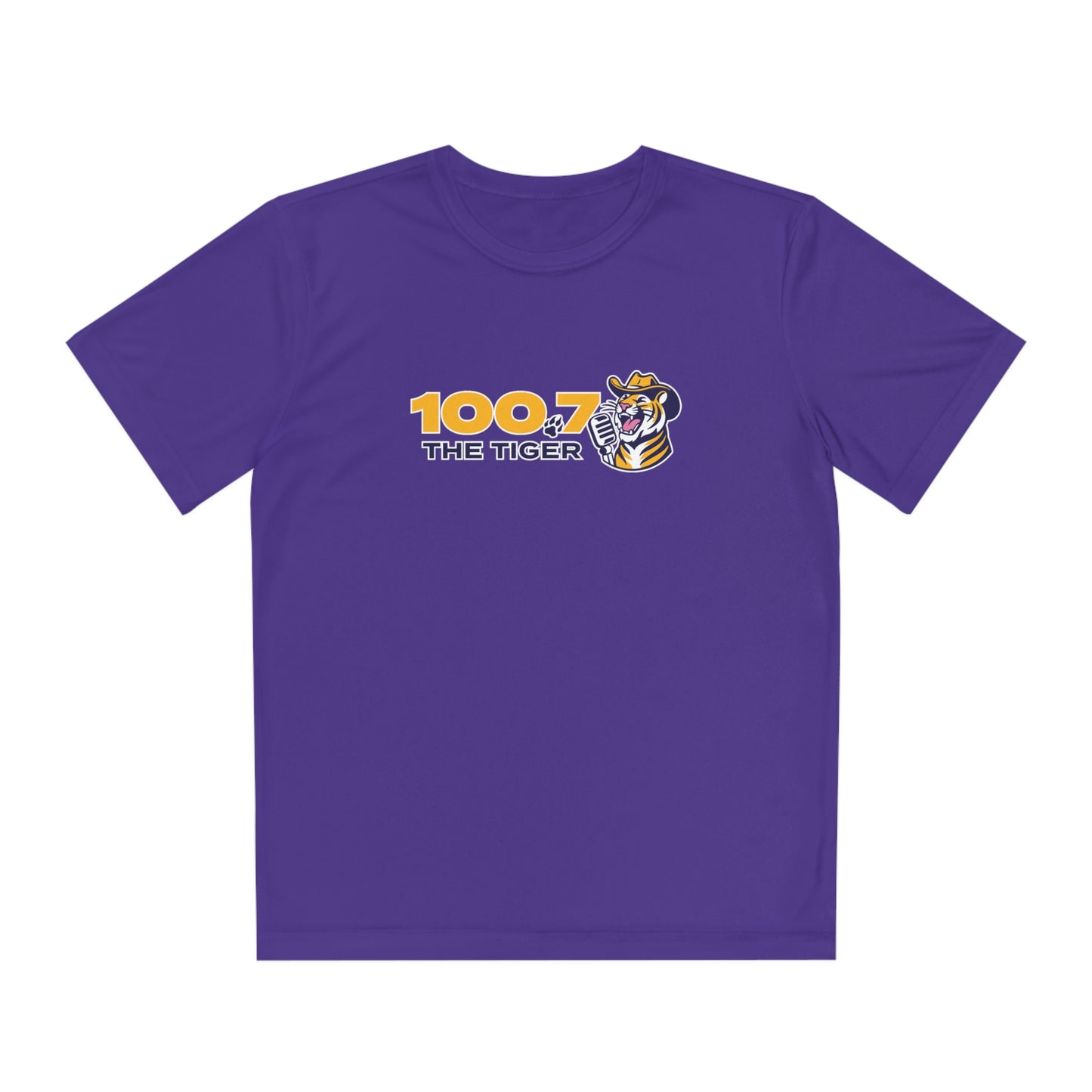 100.7 The Tiger Youth Competitor Tee