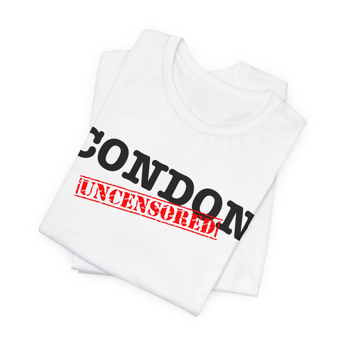 Condon Uncensored Unisex Jersey Short Sleeve Tee