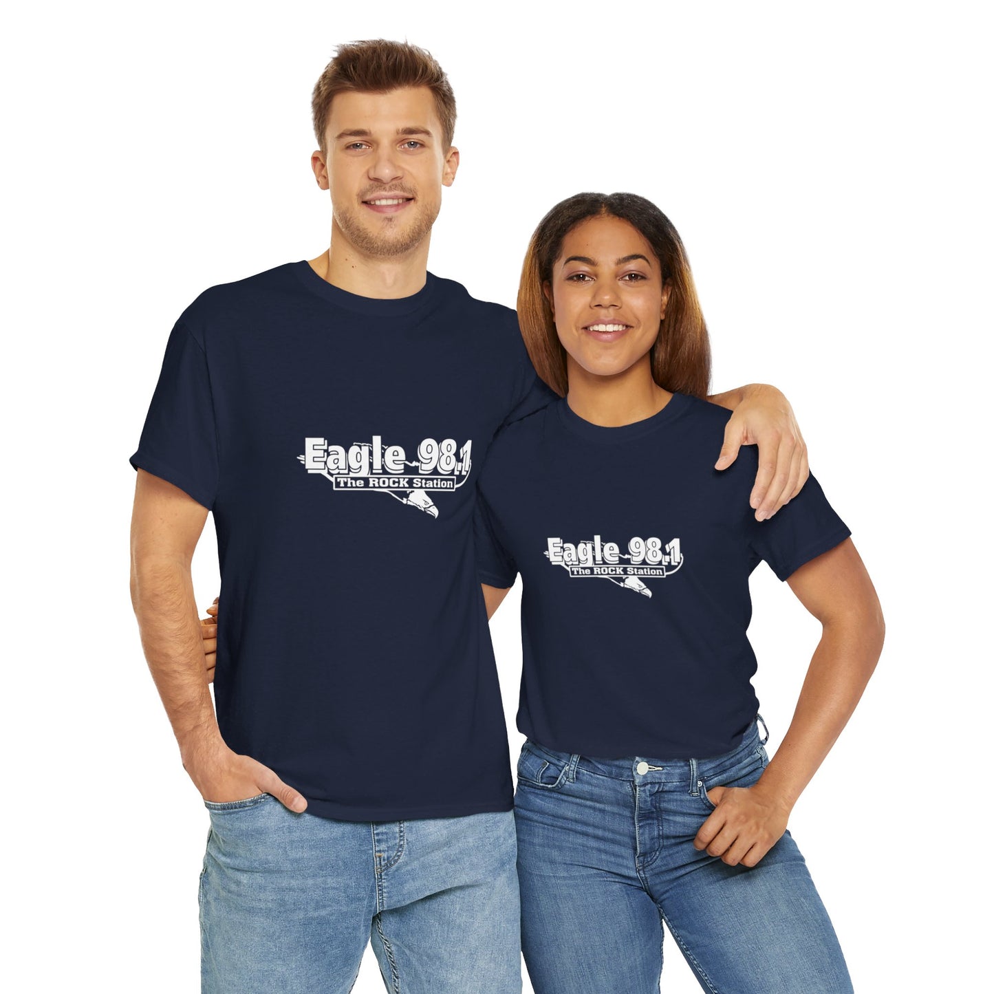 Eagle 98.1 Unisex Heavy Cotton Tee