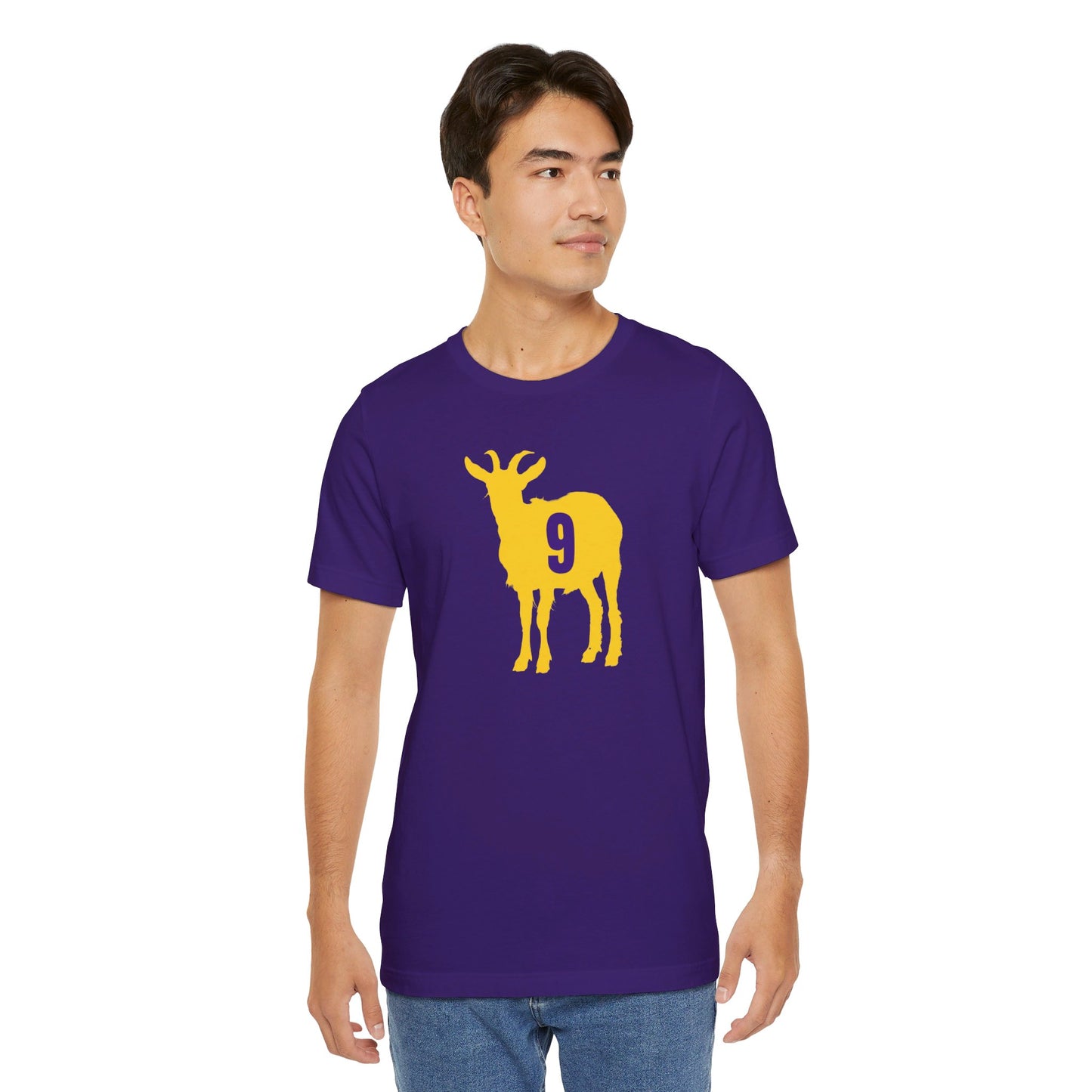 #9 GOAT Unisex Jersey Short Sleeve Tee