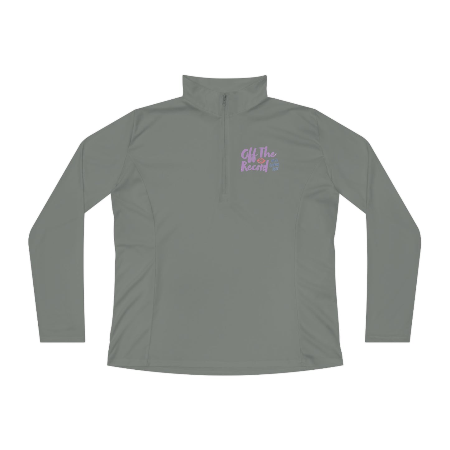 Off The Record Ladies Quarter-Zip Pullover