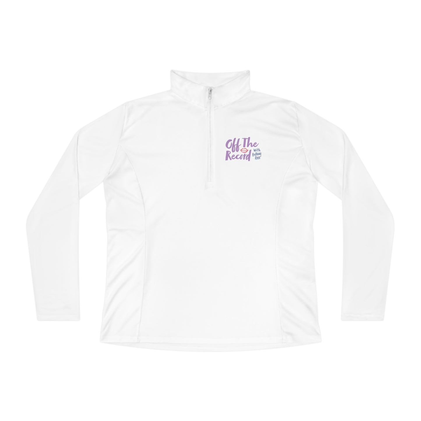 Off The Record Ladies Quarter-Zip Pullover