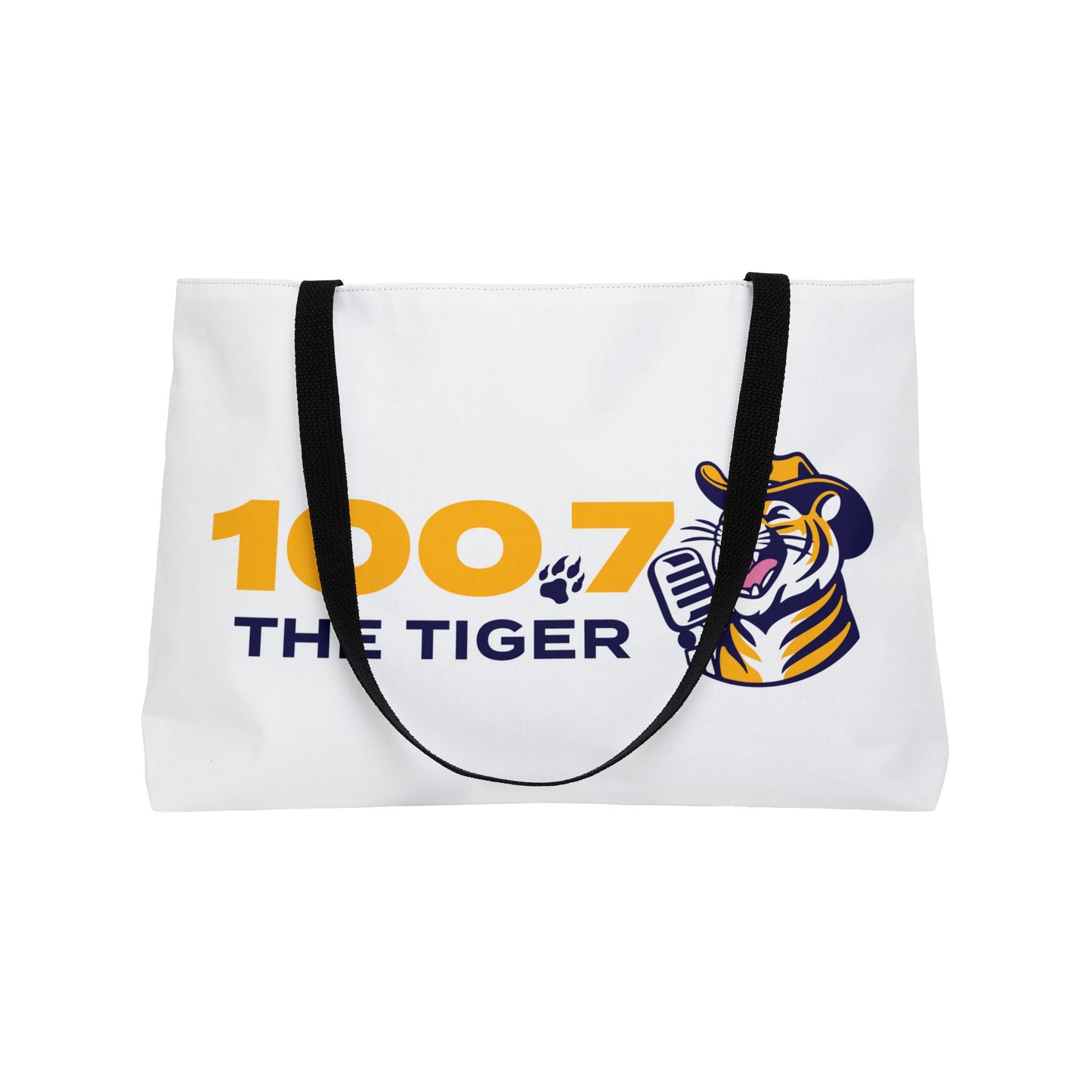 100.7 The Tiger Weekender Tote Bag