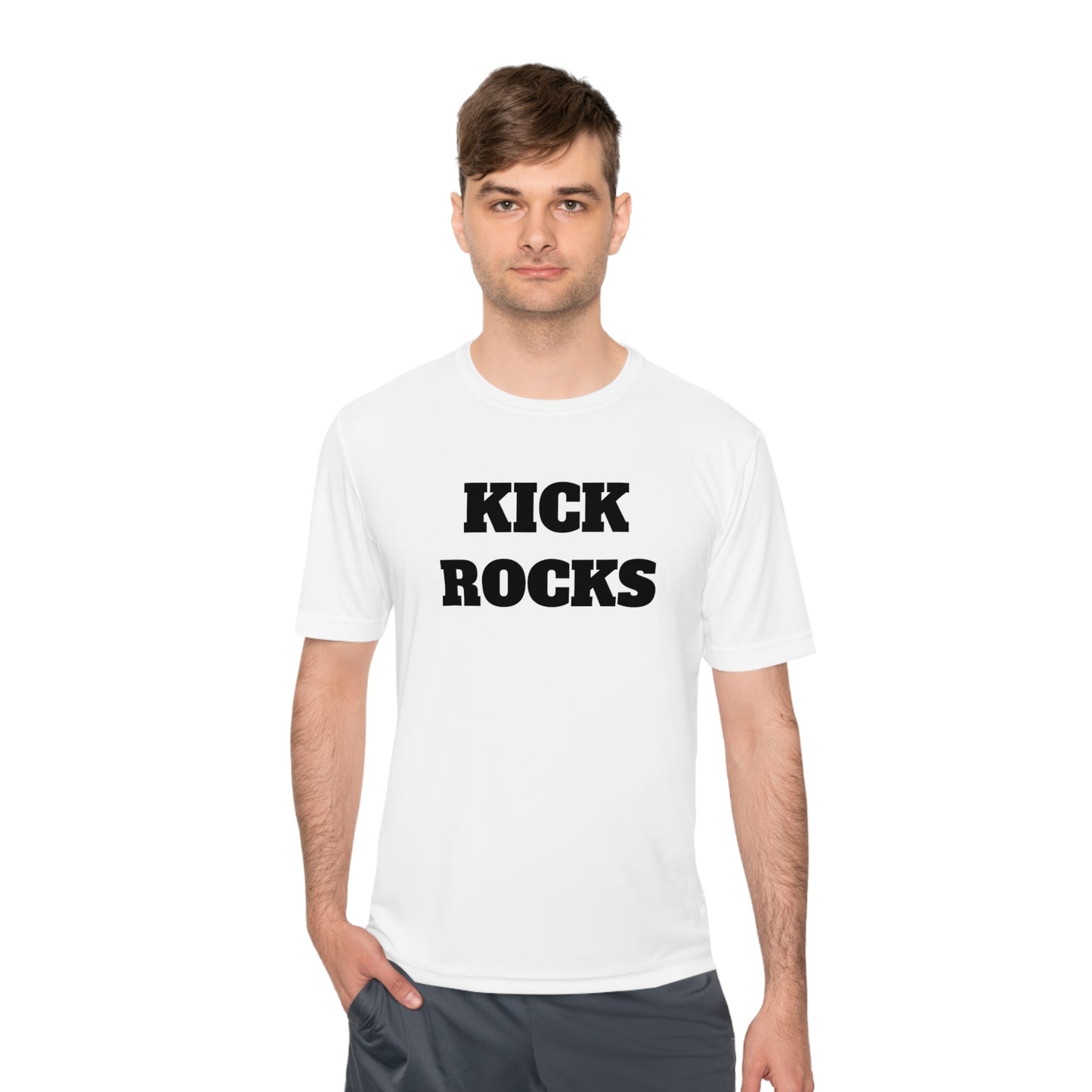 Kick Rocks Unisex Moisture Wicking Tee