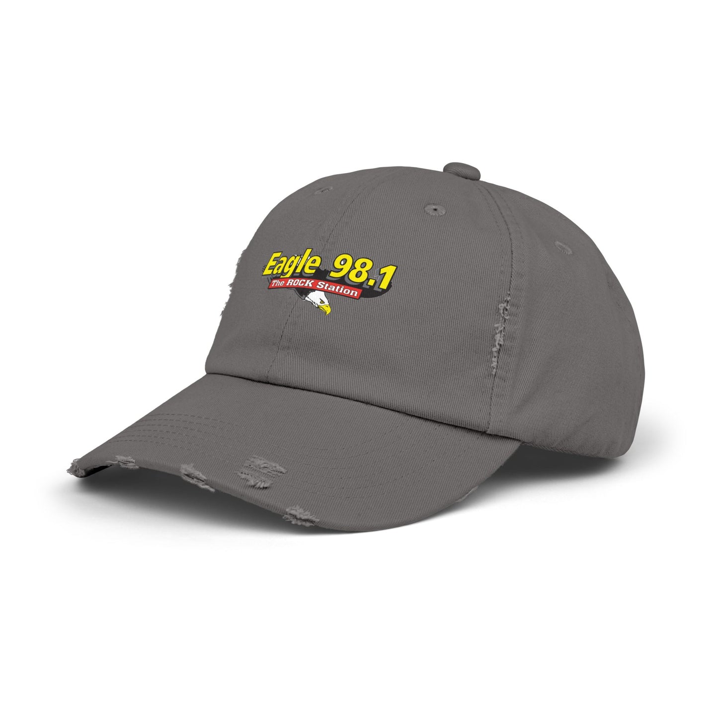 Eagle 98.1 Unisex Distressed Cap