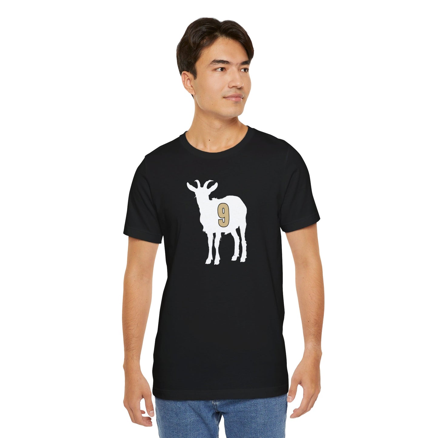 #9 GOAT Unisex Jersey Short Sleeve Tee