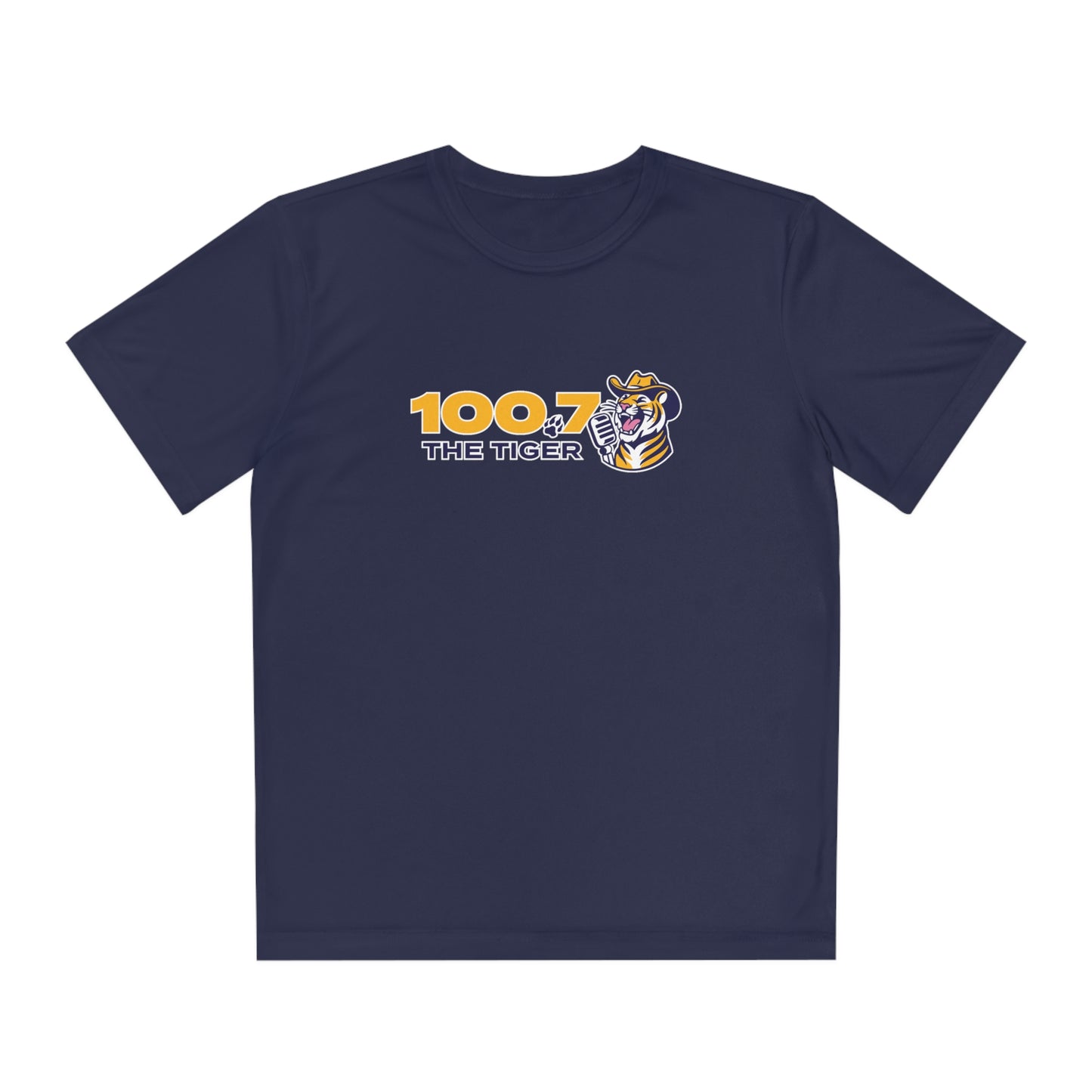 100.7 The Tiger Youth Competitor Tee