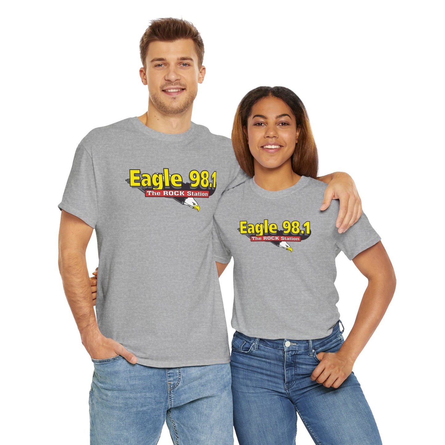 Eagle 98.1 Unisex Heavy Cotton Tee