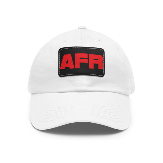 AFR Hat with Leather Patch (Rectangle)