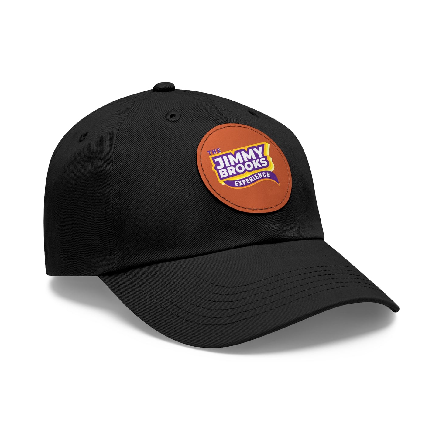 The Jimmy Brooks Experience Dad Hat with Leather Patch (Round)