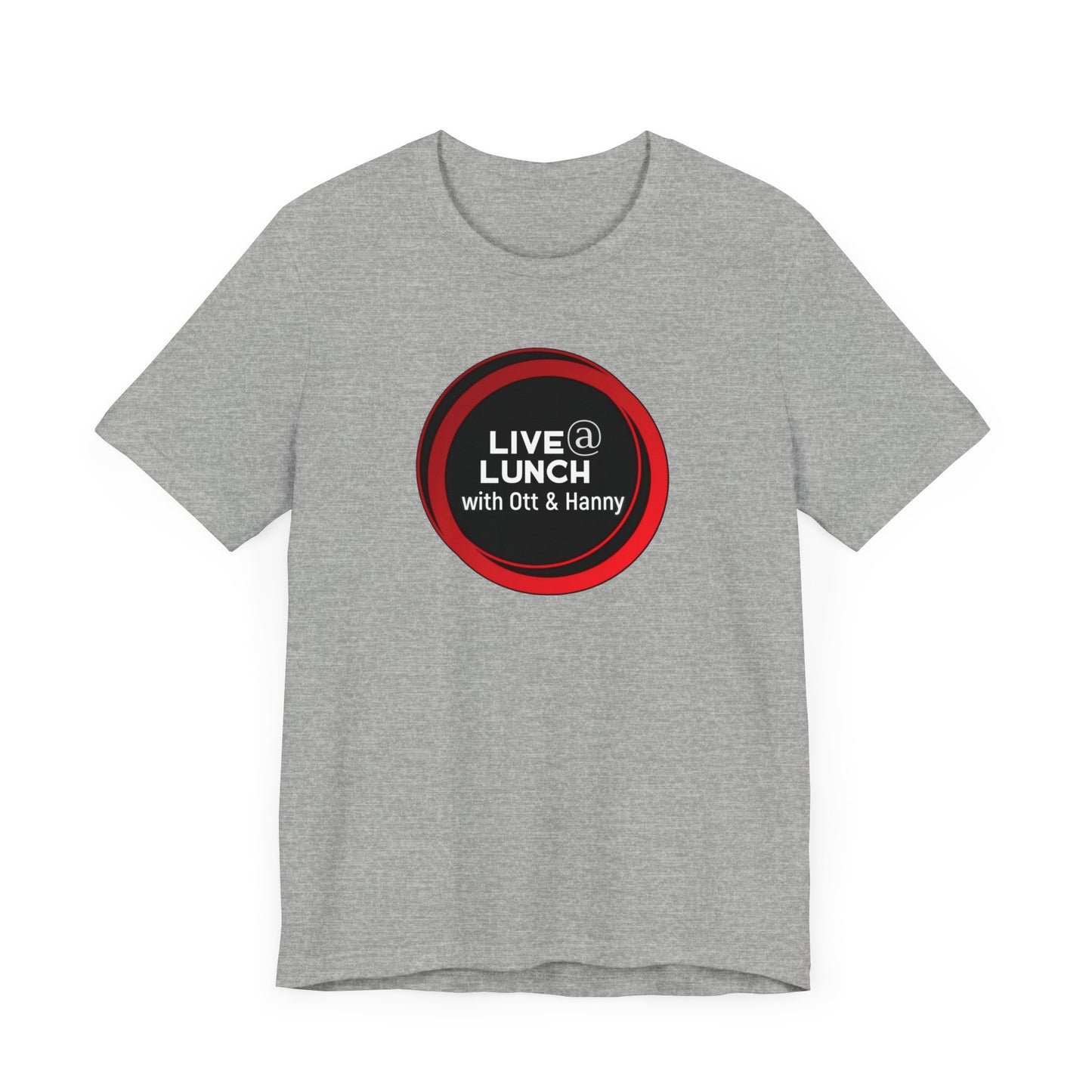 Live @ Lunch Unisex Jersey Short Sleeve Tee