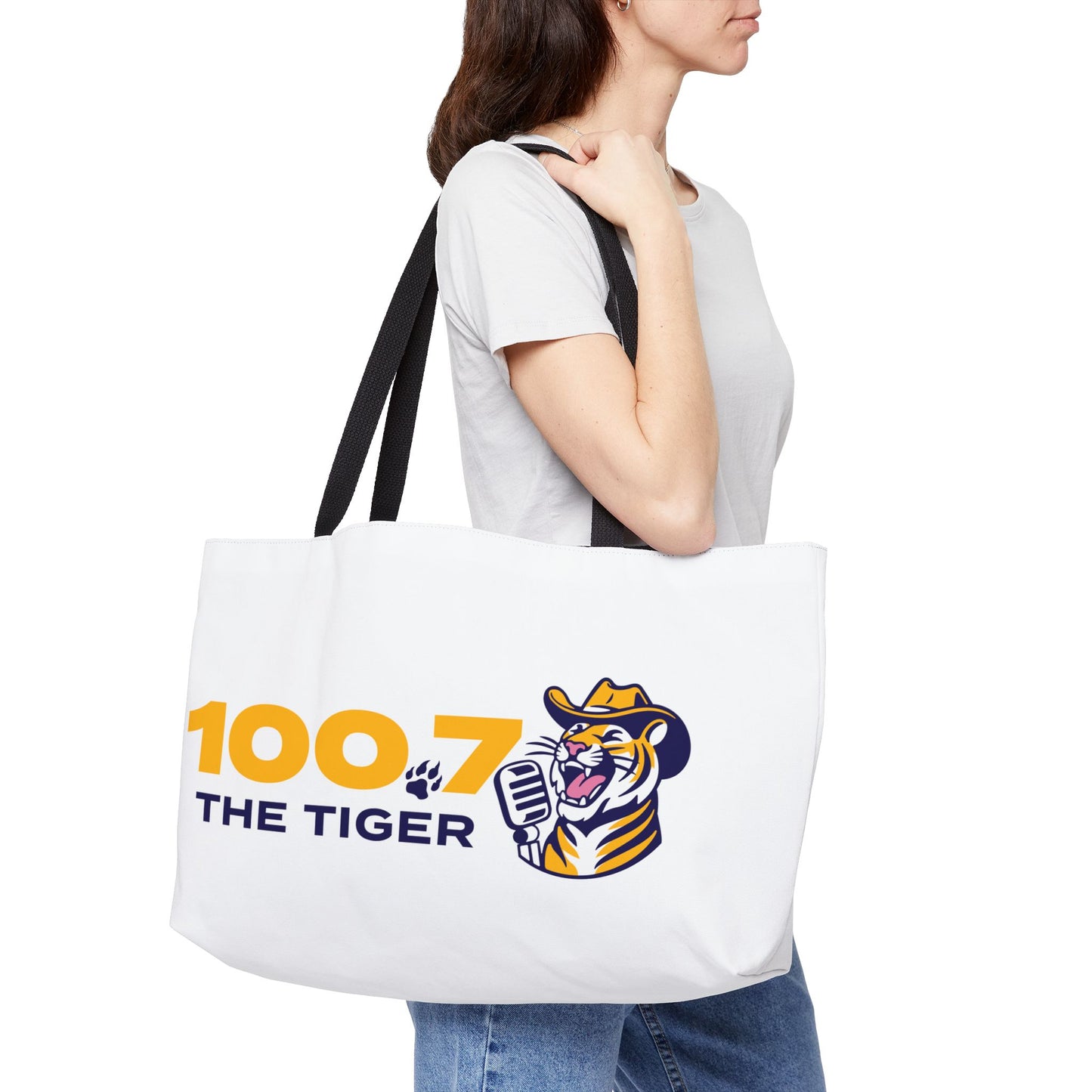 100.7 The Tiger Weekender Tote Bag